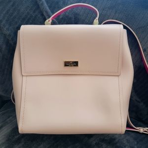 Kate Spade Two Tone Pink Backpack Purse